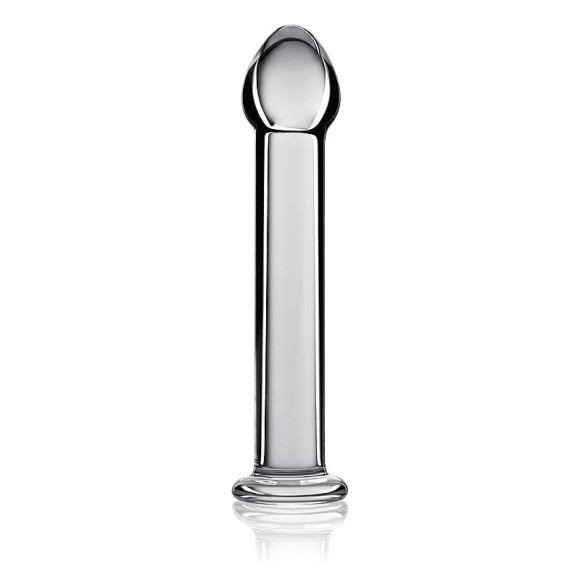 PLUG ANAL EM VIDRO LISO