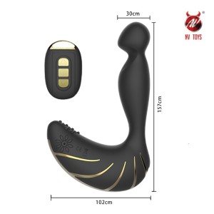 Massageador de Próstata Vibro com Contole Remoto