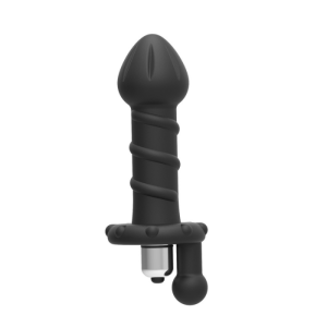Plug Anal de Silicone com Cápsula Vibratória