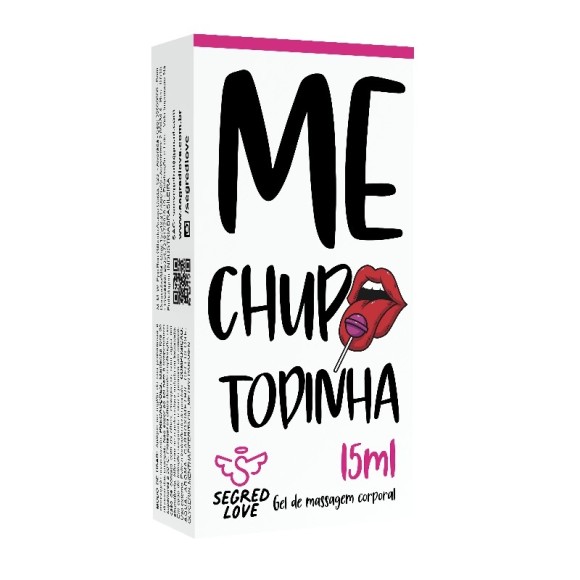 Gel Me Chupa Todinha + Tattoo 15Ml Segred Love