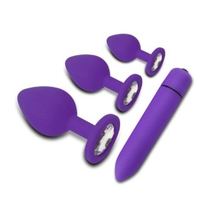 Kit Composto por 3 Plugs e 1 Cápsula Vibratória