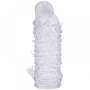 CAPA PENIANA COM CERDAS MASSAGEADORAS