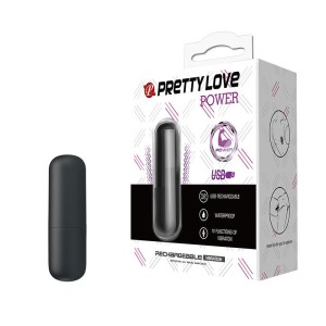 Cápsula Vibratória Recarregável com 12 Modos de Vibração