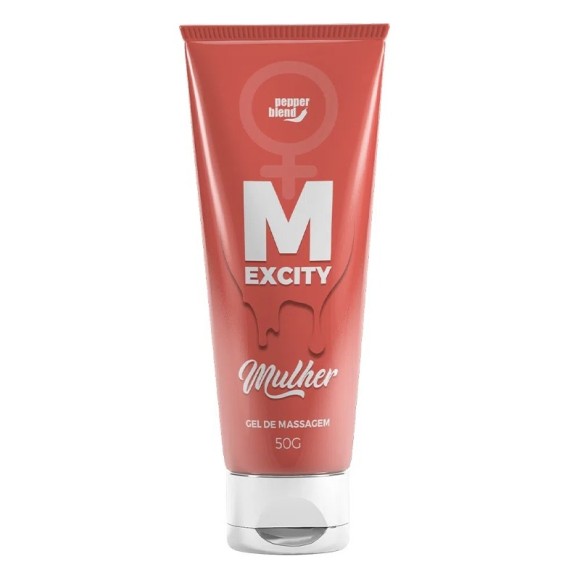 M EXCITY MULHER GEL DE MASSAGEM COMESTÍVEL 50G PEPPER BLEND