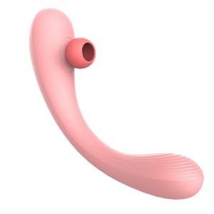Vibrador de Ponto G e Clitóris com Pulsação - Recarregável