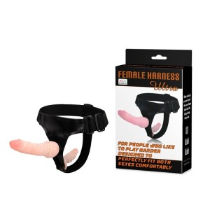 Cinta Peniana com Plug Vagina