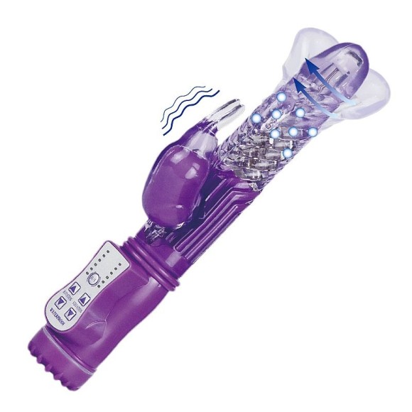 Vibrador Rotativo 36 Vibrações com Rotação 360º  Recarregável