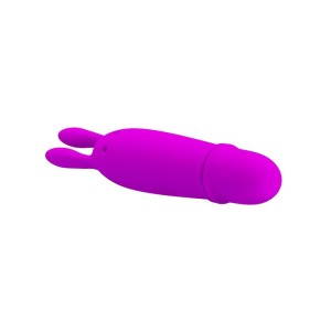 Mini Vibrador Formato Coelho com 10 Modos de Vibração