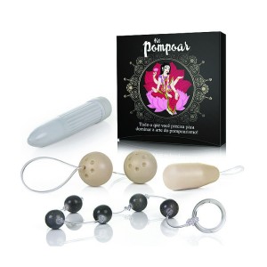  KIT POMPOARISMO - CAIXA PERSONALIZADA COM 4 ITENS ADÃO E EVA