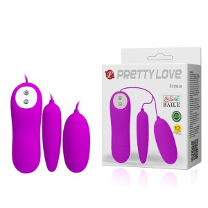 Cápsula Vibratória Dupla com 12 Modos de Vibração