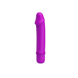 Mini Vibrador com Detalhe em Formato de Glande e 10 Modos de Vibração