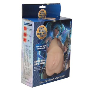 Vagina Realística em CyberSkin com Vibrador e Textura  Cindy