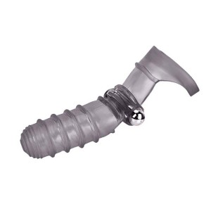 Capa para Dedos com Textura Anelada, Estimulador Clitoriano e Cápsula Vibratória – 3R IMPORT – CD-001