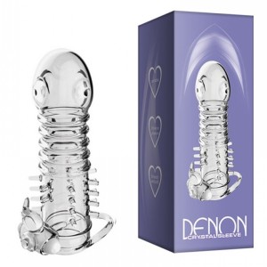 Capa Peniana com Estimulador Vibratório e 3,4 cm de Extensão