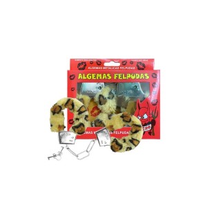Algemas em Metal Cobertas com Capa de Pelúcia