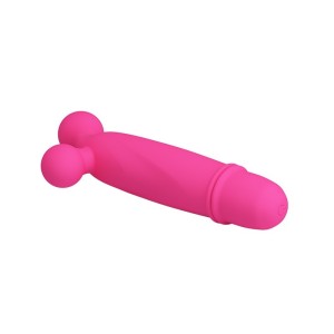 Mini Vibrador com Esferas Massageadoras e 10 Modos de Vibração