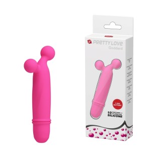 Mini Vibrador com Esferas Massageadoras e 10 Modos de Vibração