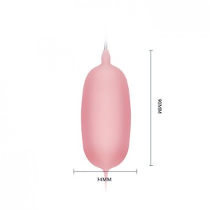 CÁPSULA VIBRATÓRIA EM CYBERSKIN COM VIBRAÇÃO MULTIVELOCIDADE E CONTROLE REMOTO COM FIO