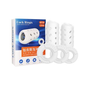 Kit com 5 Anéis de Alta Resistência Corretora do Prepúcio