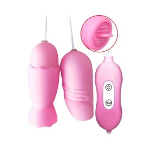 CÁPSULA VIBRATÓRIA DUPLA COM CONTROLE REMOTO