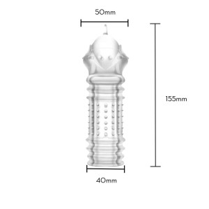 CAPA PENIANA COM CERDAS MASSAGEADORAS