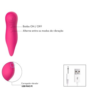Vibrador com Estimulador de Clitóris