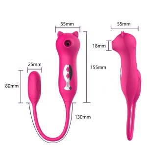 Vibrador Dupla Função Formato Gato