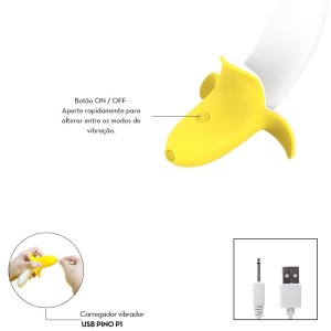 Vibrador em Formato de Banana