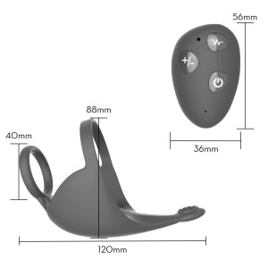 Massageador de Próstata com Controle Remoto