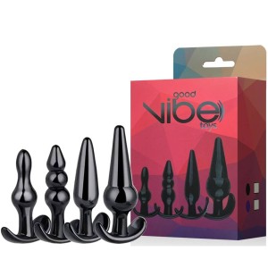 Kit com 4 Plugs Anais com Diferentes Diâmetros