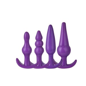 Kit com 4 Plugs Anais com Diferentes Diâmetros