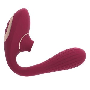 Vibrador de Ponto G e Clitóris com Pulsação