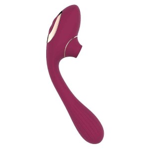 Vibrador de Ponto G e Clitóris com Pulsação