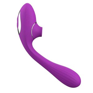 Vibrador de Ponto G e Clitóris com Pulsação