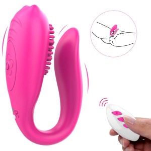 Vibrador Recarregável para Casais com Controle Wireless