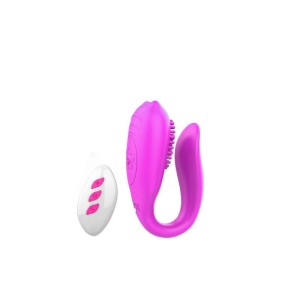 Vibrador Recarregável para Casais com Controle Wireless