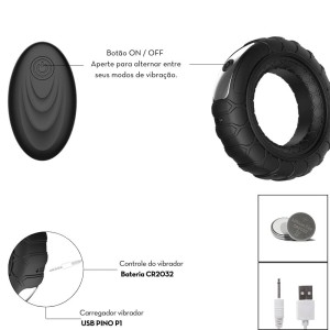 Anel Peniano com Controle Remoto