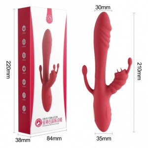 Vibrador Ponto G com Estimulador de Clítoris