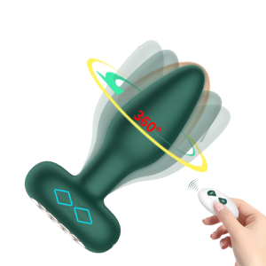 Plug Anal Rotativo com Controle Remoto