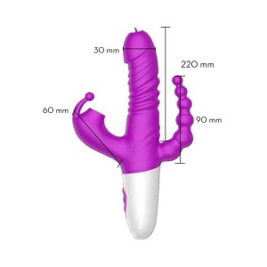 Vibrador Tripla Estimulação
