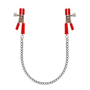 Grampos Para Seios com Corrente  Prendedor de Mamilo