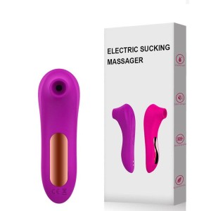 Mini Estimulador Recarregável com 7 Modos de Ondas de Pressão