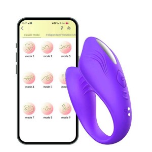 Vibrador de Casal Controlado via APP