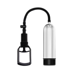 Bomba Peniana Manual com 3 anéis e Anel Formato Vagina em Cyberskin