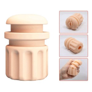 Masturbador Lanterna em Cyberskin a Pilha com Multi-Velocidade