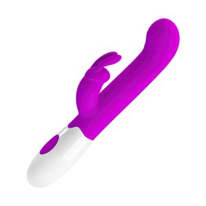 Vibrador com Estimulador Clitoriano à Pilha