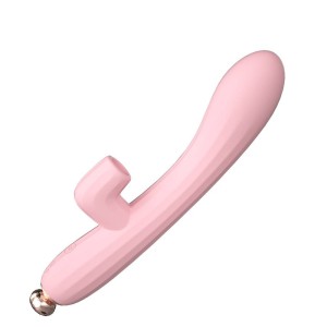 Vibrador de Ponto G e Clitóris com Pulsação