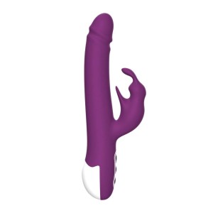 Vibrador Rotativo com Estimulador de Clitóris