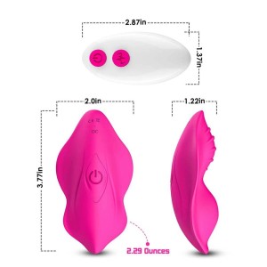 Vibrador para Calcinha com Controle Remoto