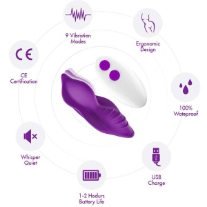 Vibrador para Calcinha com Controle Remoto